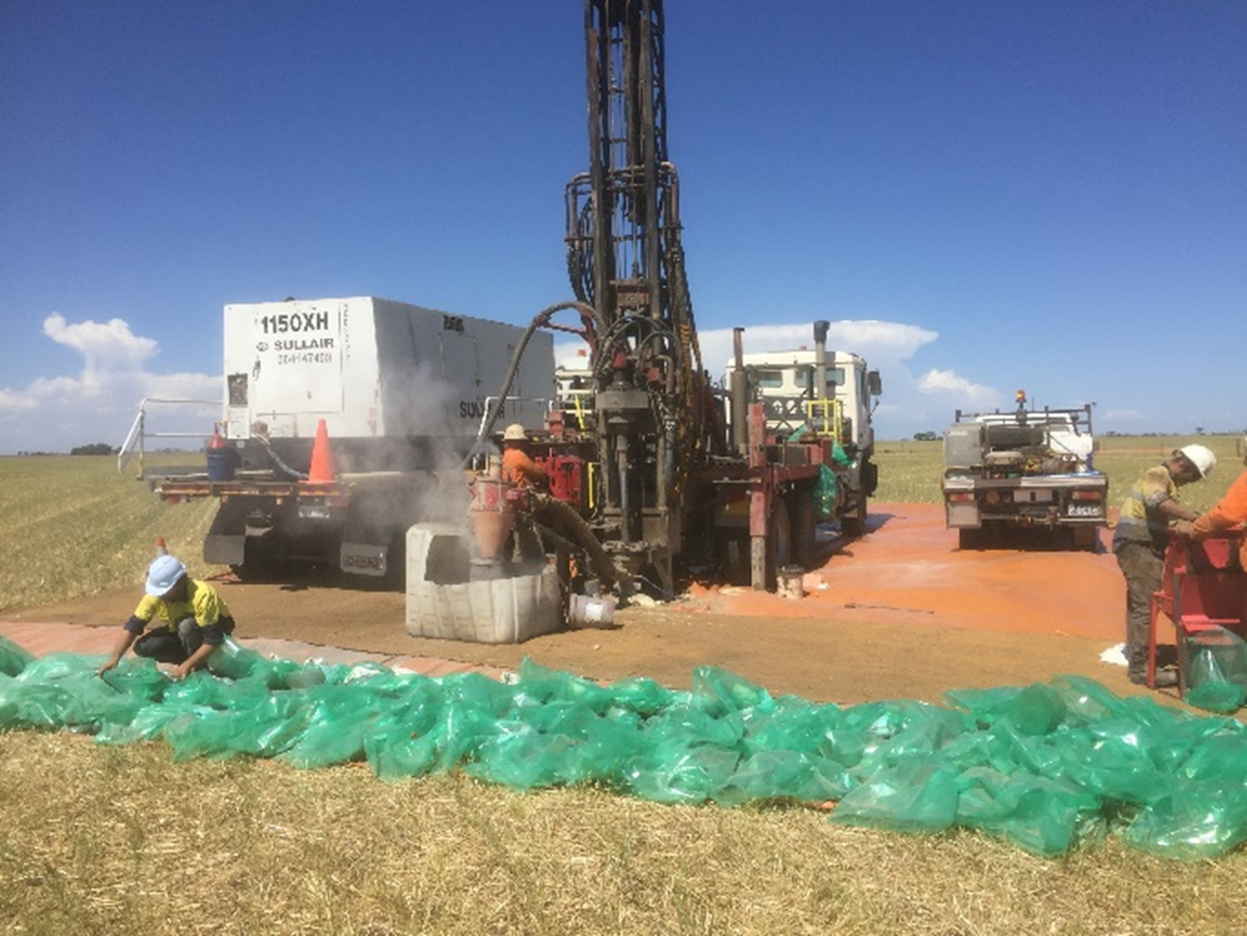 Low Impact Drill Site Setup & Rehabilitation